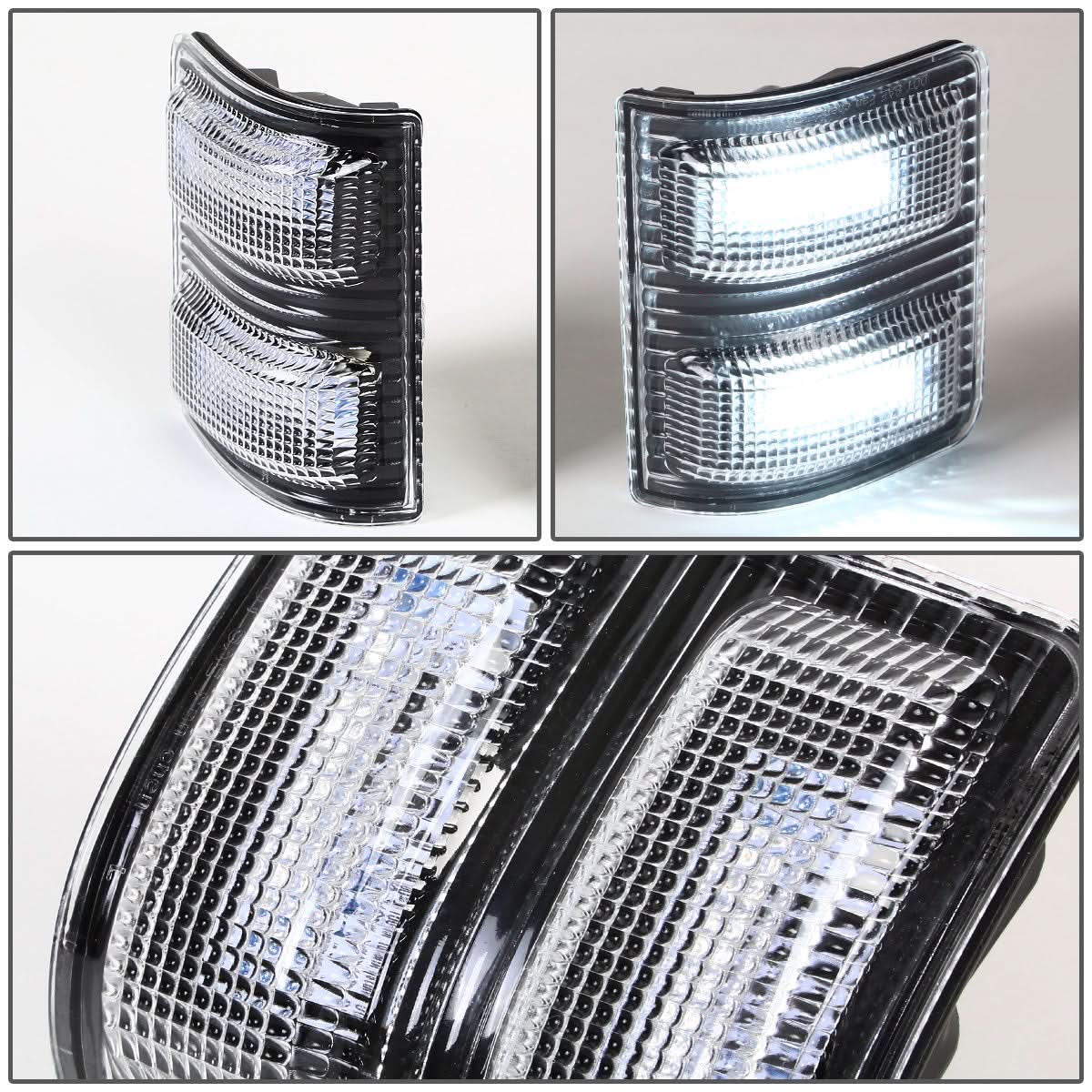 2008-2015 Ford F-250 F-350 F-450 F-550 Towing Mirror LED Lights