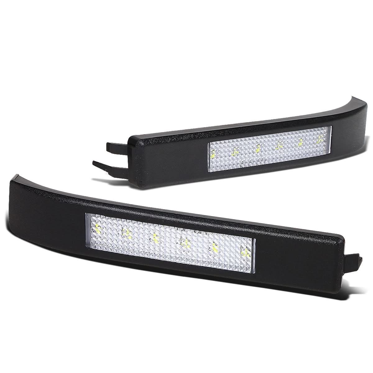 2009-2014 Ford F-150 Towing Mirror Side Lights - Chrome/White LED