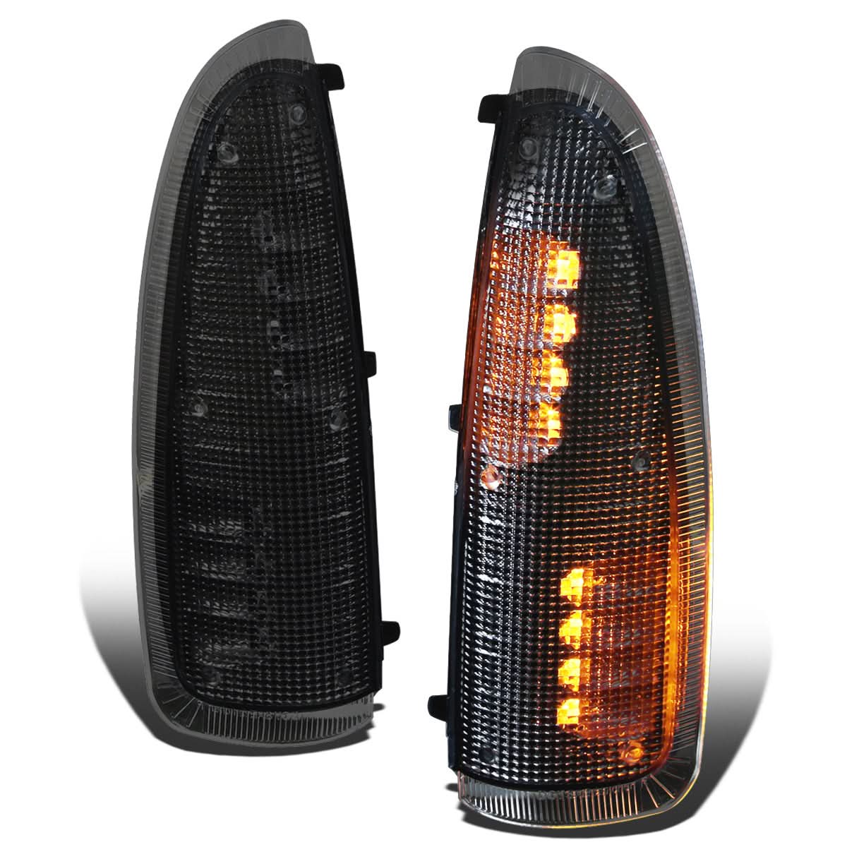 2000-2007 Ford Super Duty Side Mirror Lights - Towing Mirrors w/ Amber LED