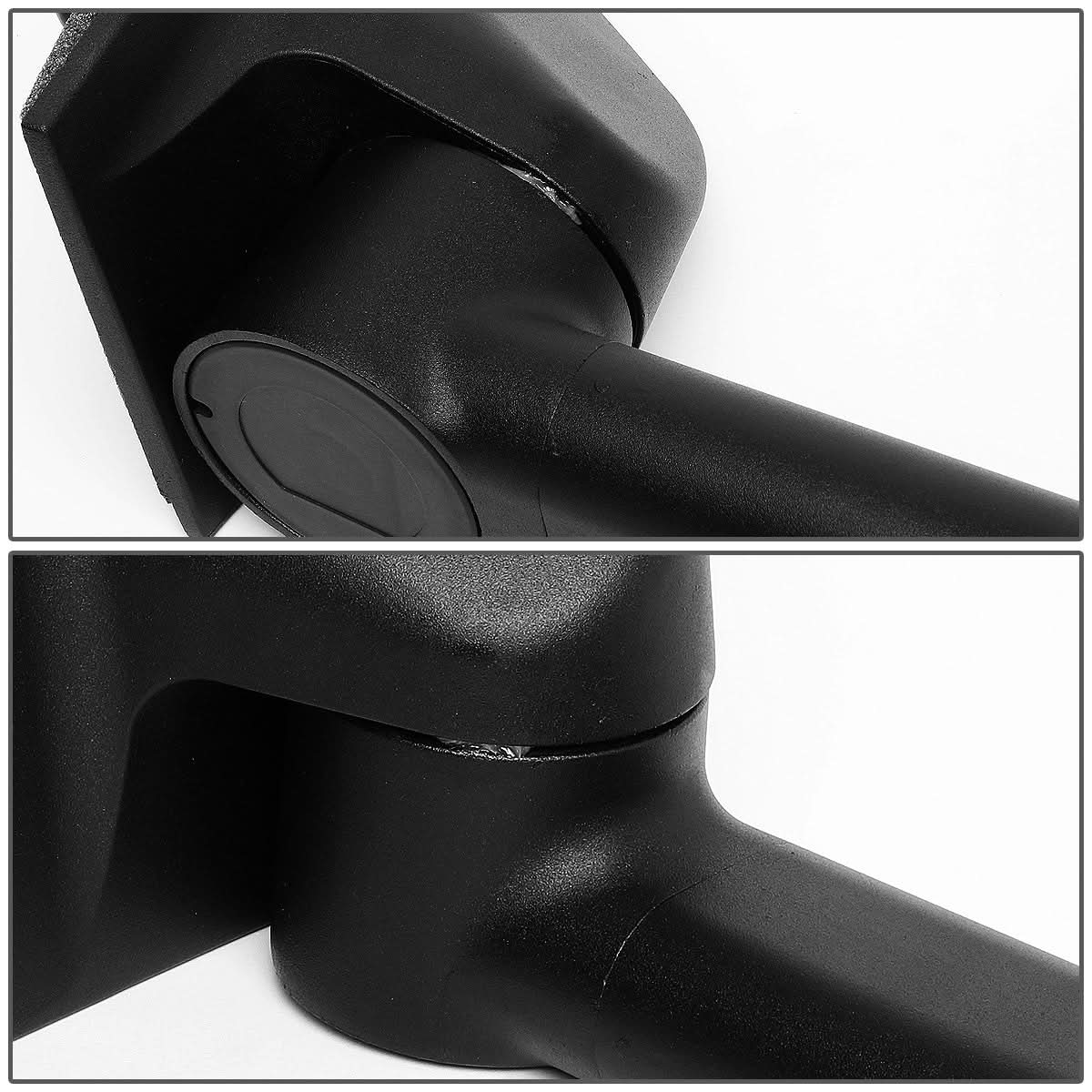 03-18 Chevy Express GMC Savana Manual Side Mirror Pair Black