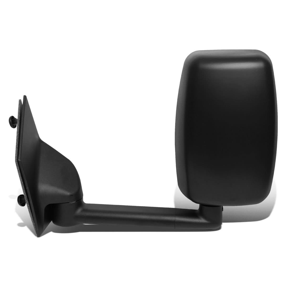 03-18 Chevy Express GMC Savana Manual Side Mirror Left Black