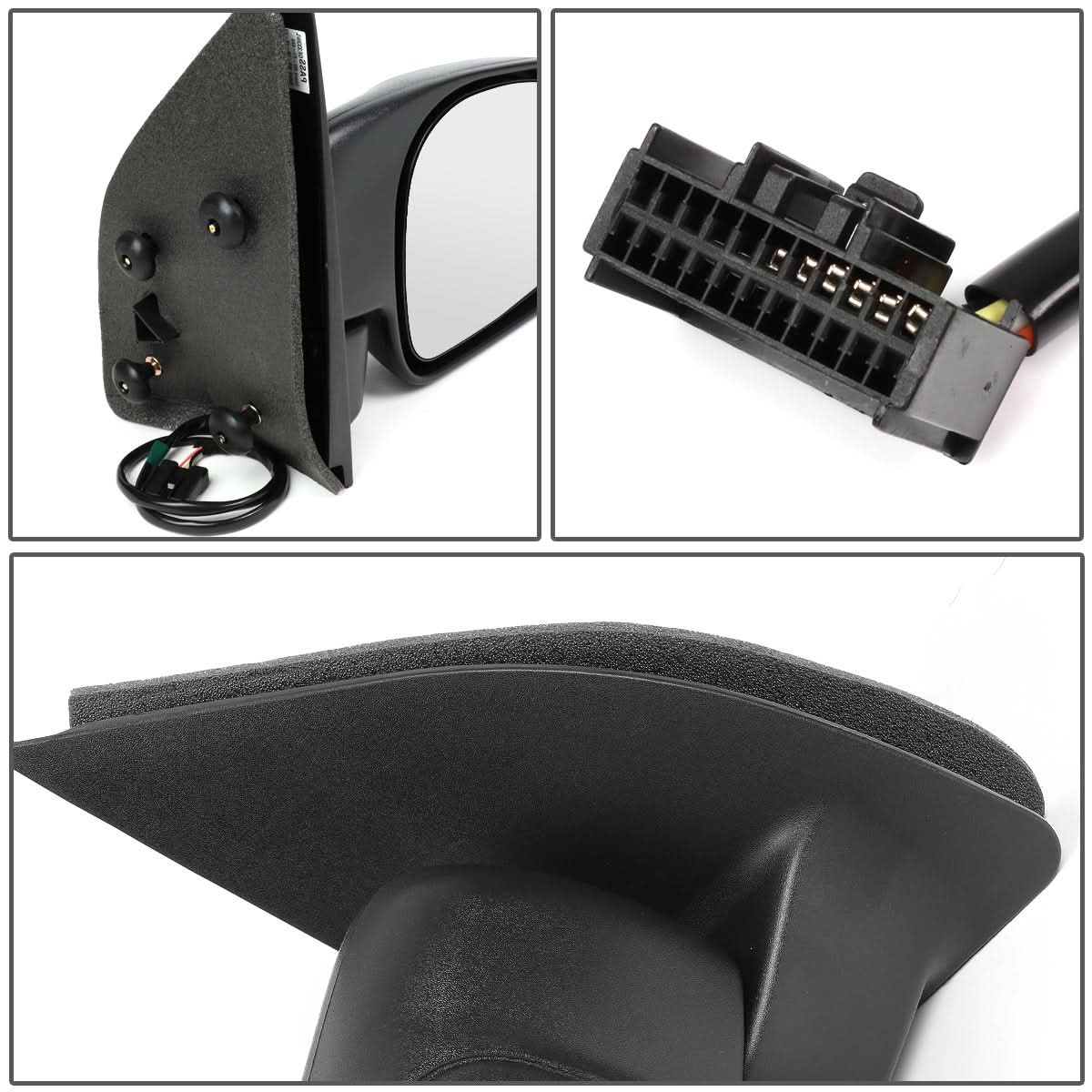 2008-2016 Ford F-250 F-350 F-550 Super Duty Powered Heated Side Mirror