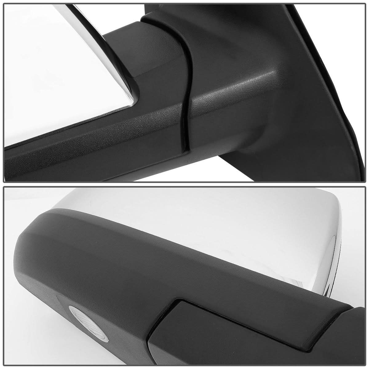 2007-2016 Toyota Tundra Powered Heated Side Mirror Right Chrome