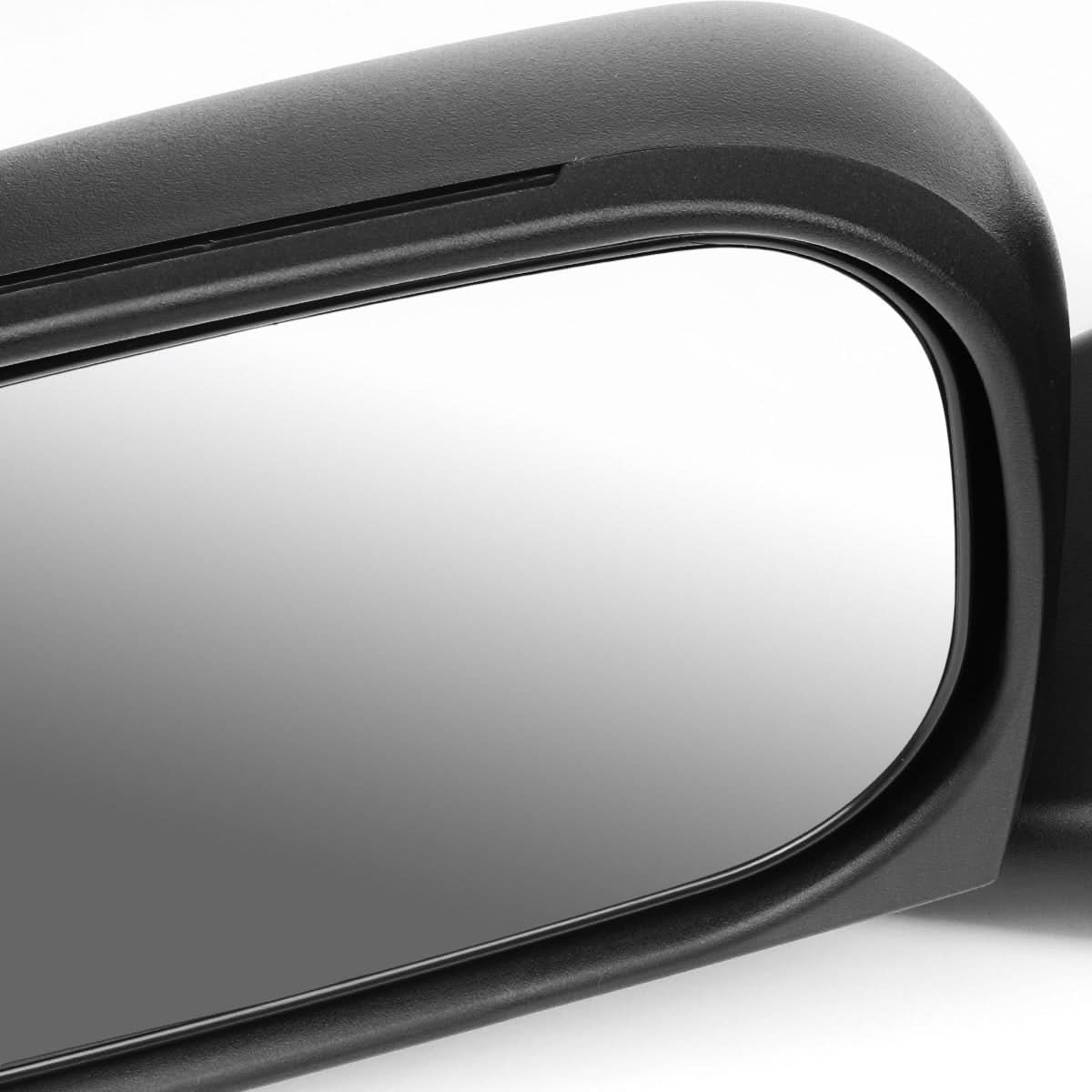 2004-2009 Dodge Durango Manual Side Mirror - Left Black