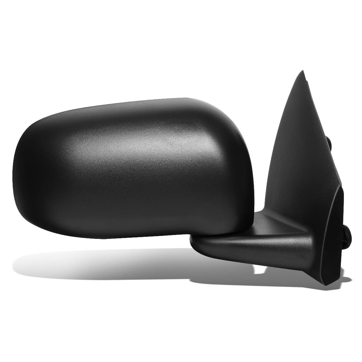 04-09 Dodge Durango Manual Side Mirror Right Black