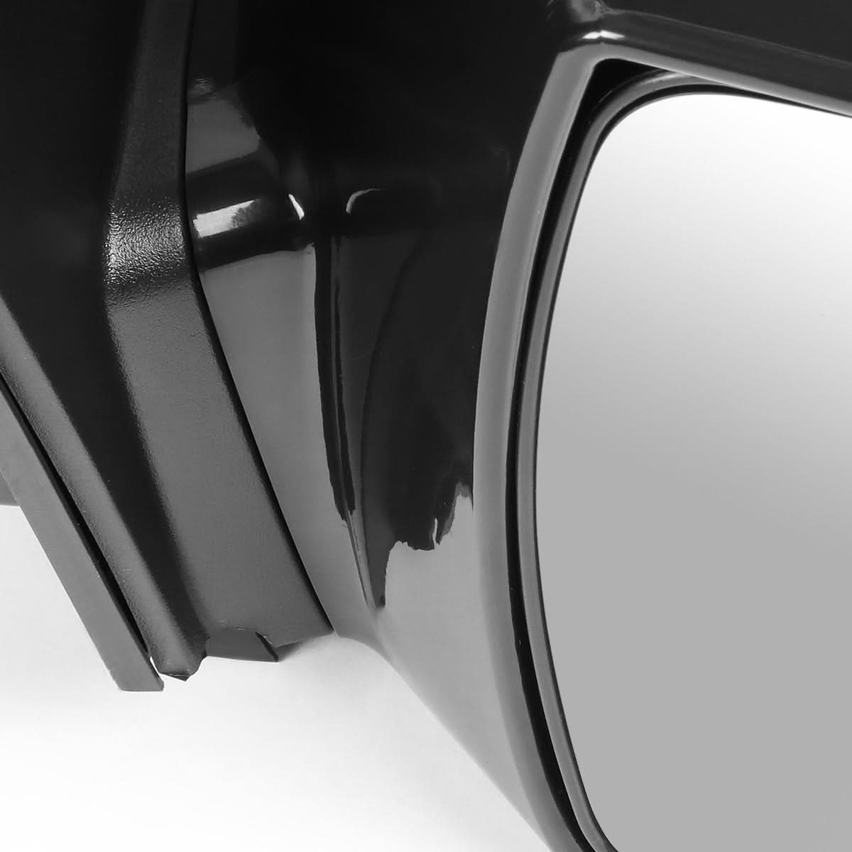 06-10 Hyundai Sonata Manual Side Mirror - Right - Black