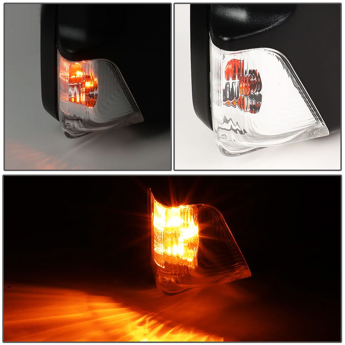 07-14 Dodge Sprinter OE Powered Heated LED Side Mirror Right Black