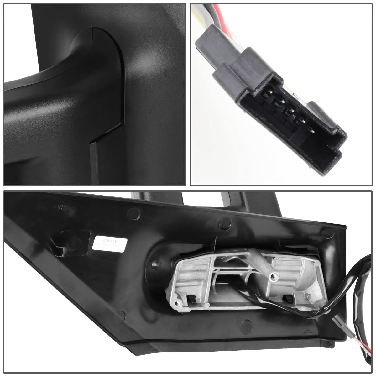 07-14 Dodge Sprinter OE Powered Heated LED Side Mirror Right Black