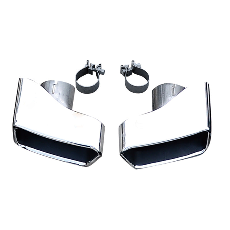 2011-2016 BMW 5 F10 F11 F18 Chrome Exhaust Muffler Tip Stainless Steel