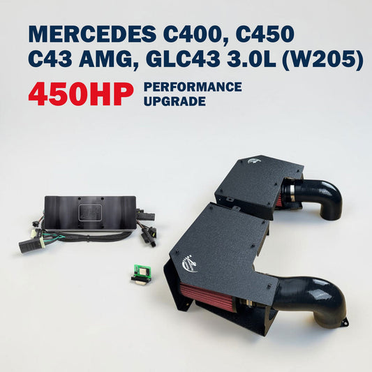 450HP Performance Upgrade For 3.0L M276 Mercedes C400, C450, C43 AMG, GLC43 | Palenon Performance