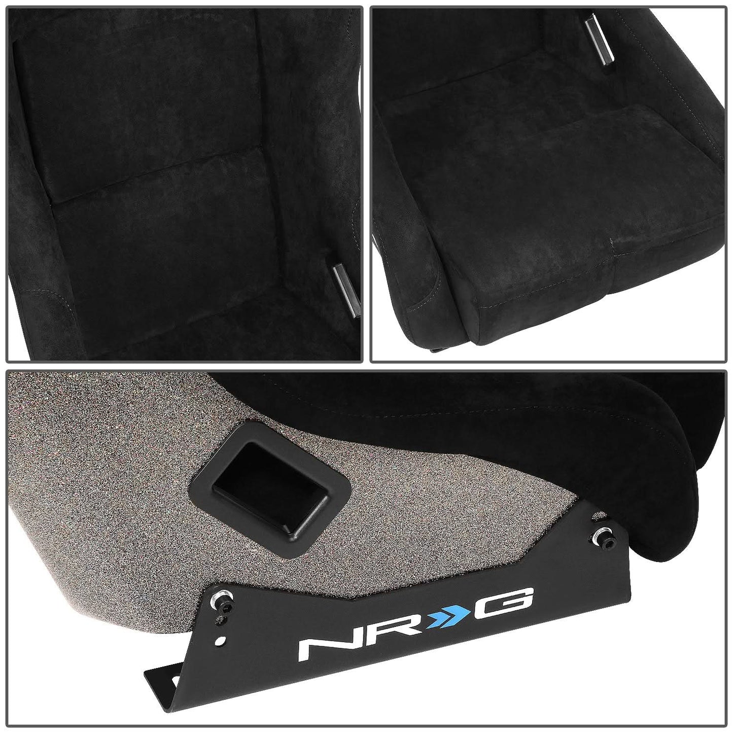 Prisma Ultra Style Fixed Back Bucket Racing Seat - FRP