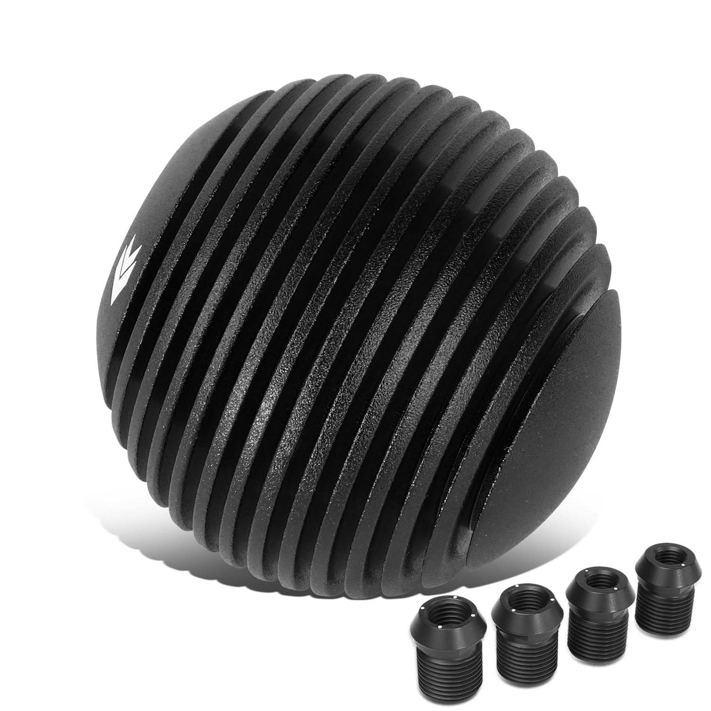 Heatsink Style Ball Shift Knob - 50MM - Black