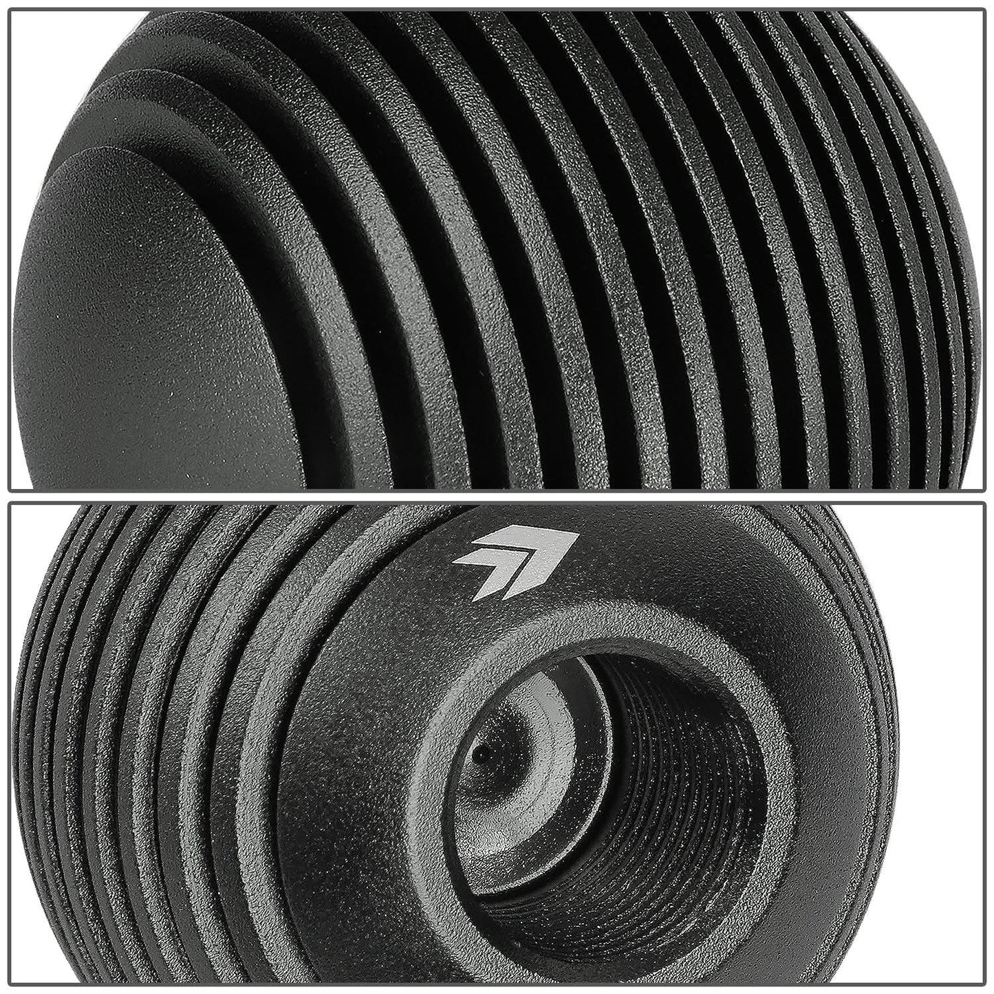 Heatsink Style Ball Shift Knob - 50MM - Gunmetal