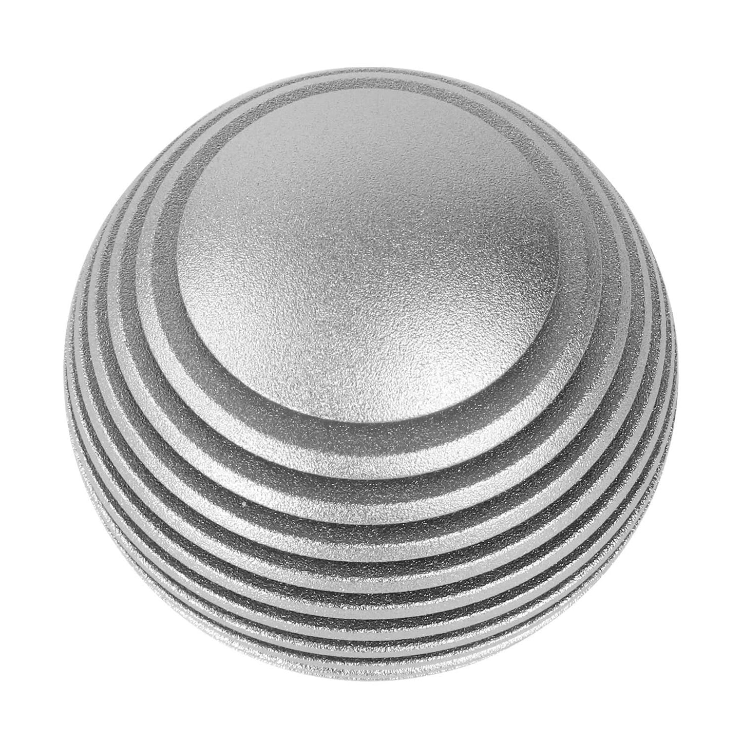 Heatsink Style Ball Shift Knob - 50MM - Silver