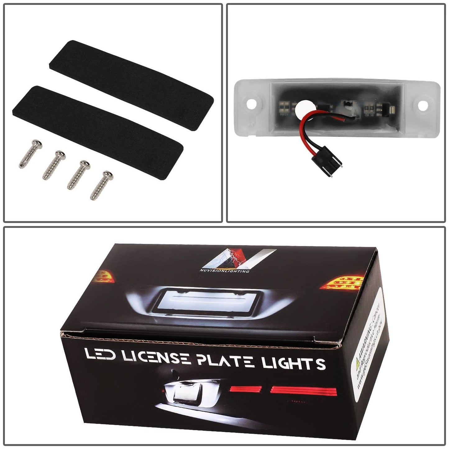 LED License Plate Lamp - Multiple Toyota/Lexus Models White
