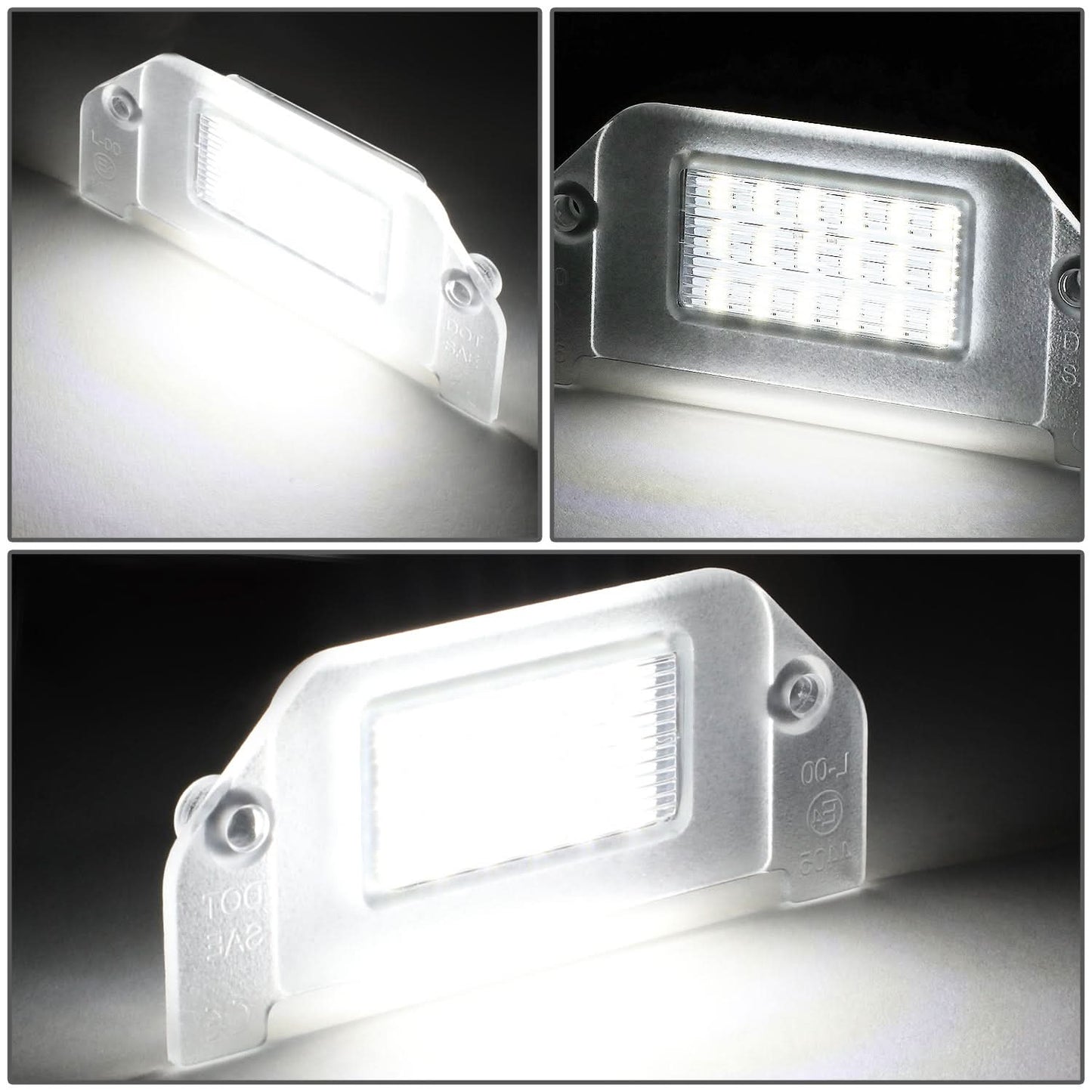 LED License Plate Lamp for Chrysler 300/Sebring Dodge Dart/Challenger/Avenger/Charger/Magnum - White