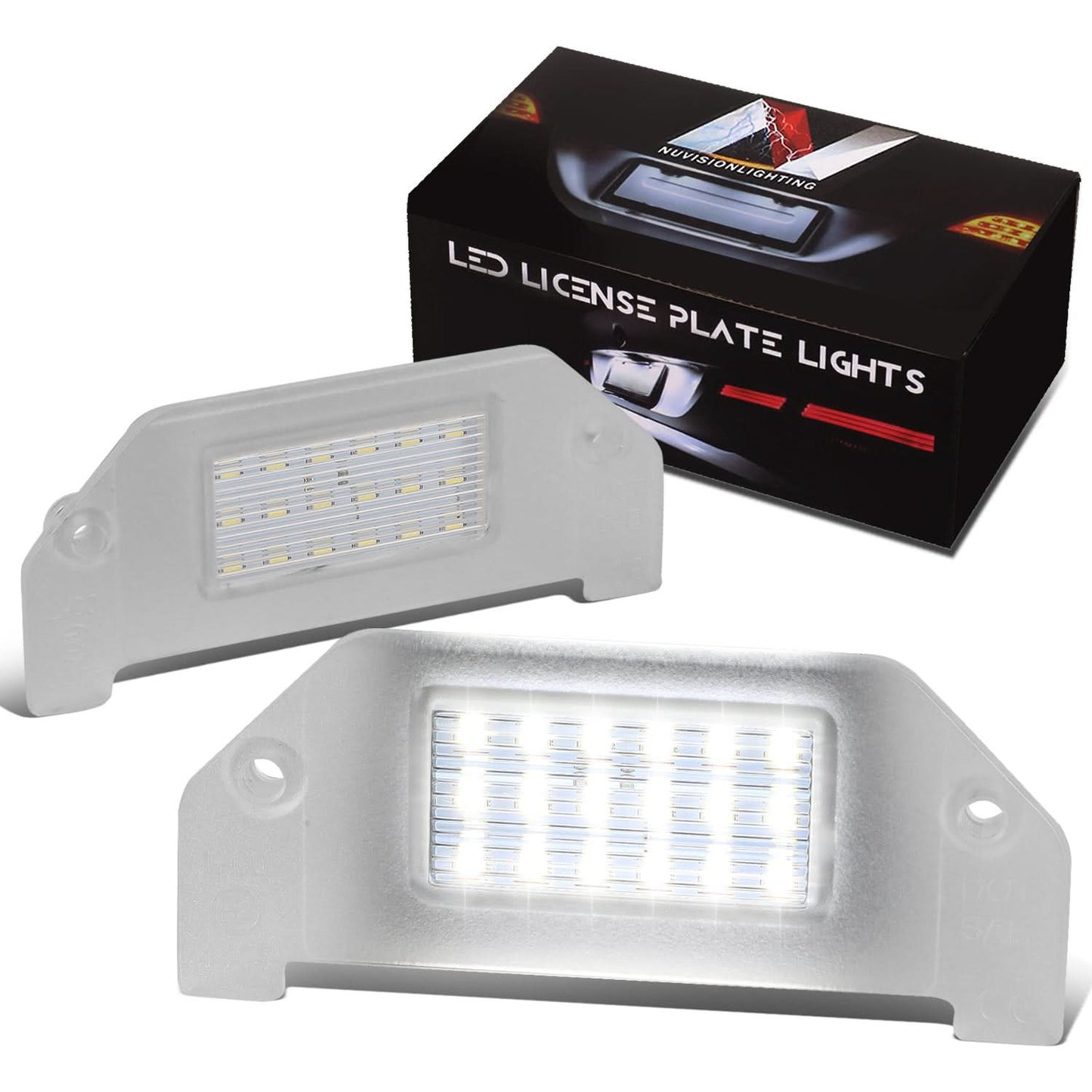 LED License Plate Lamp for Chrysler 300/Sebring Dodge Dart/Challenger/Avenger/Charger/Magnum - White