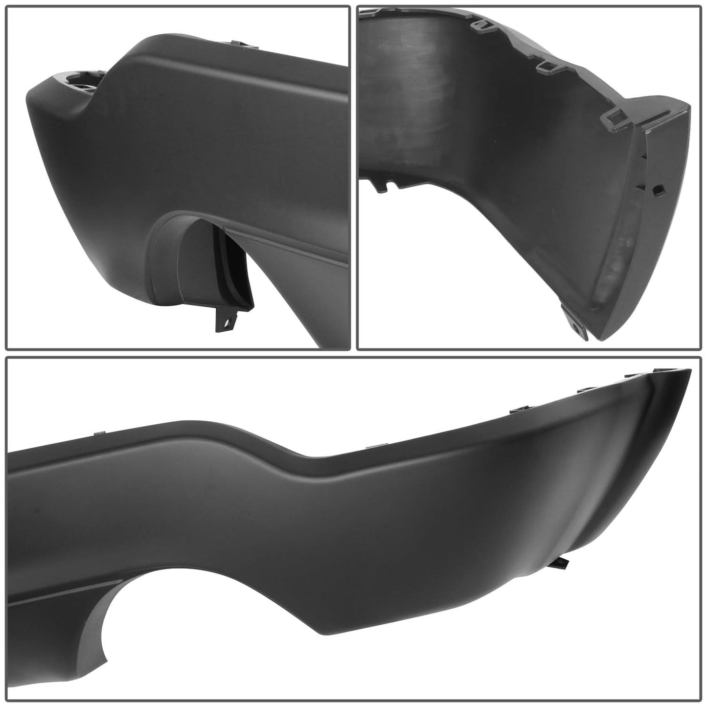 11-12 Jeep Grand Cherokee Rear Lower Bumper Valance w/ Dual Exhaust