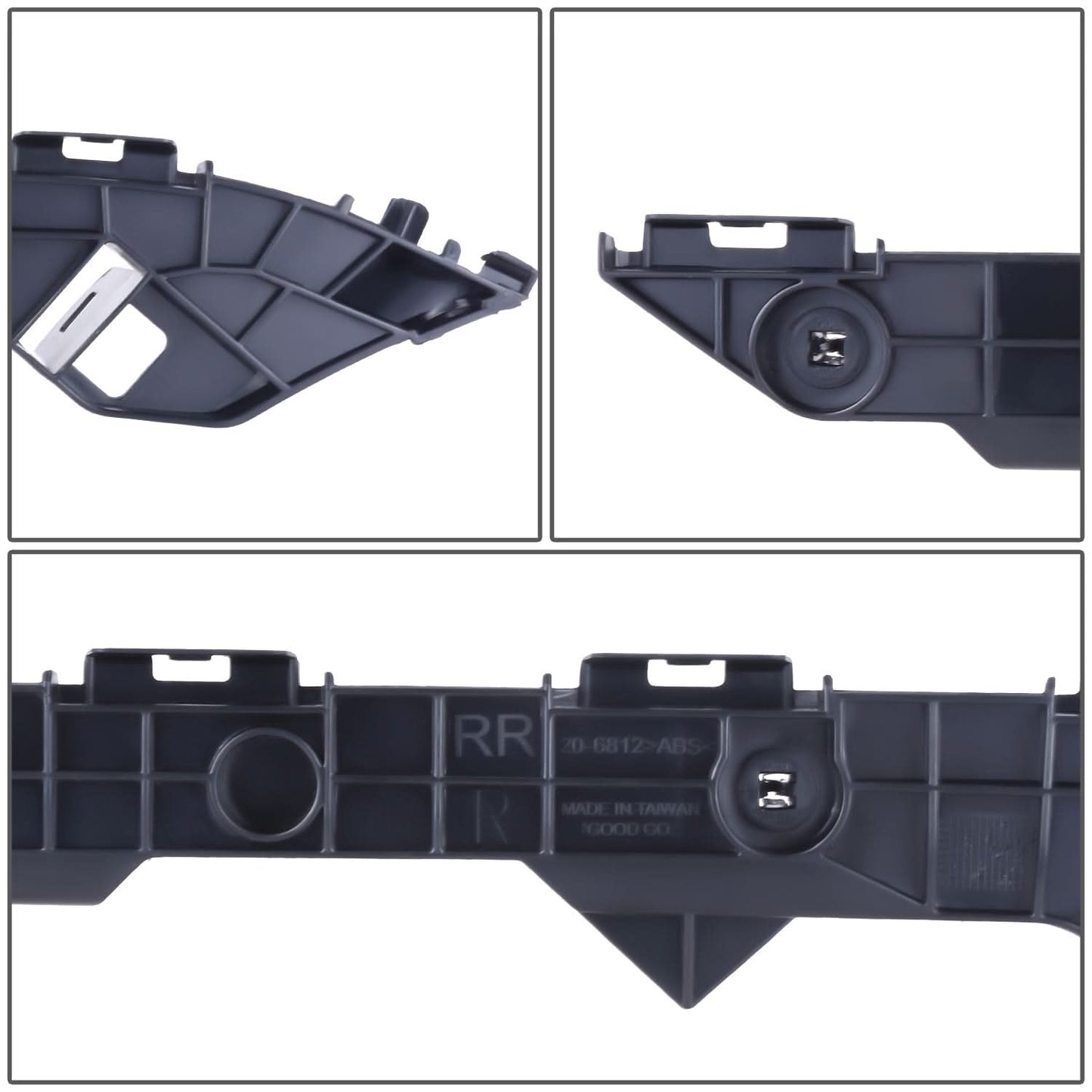 09-13 Toyota Corolla Rear Right Bumper Cover Support Bracket