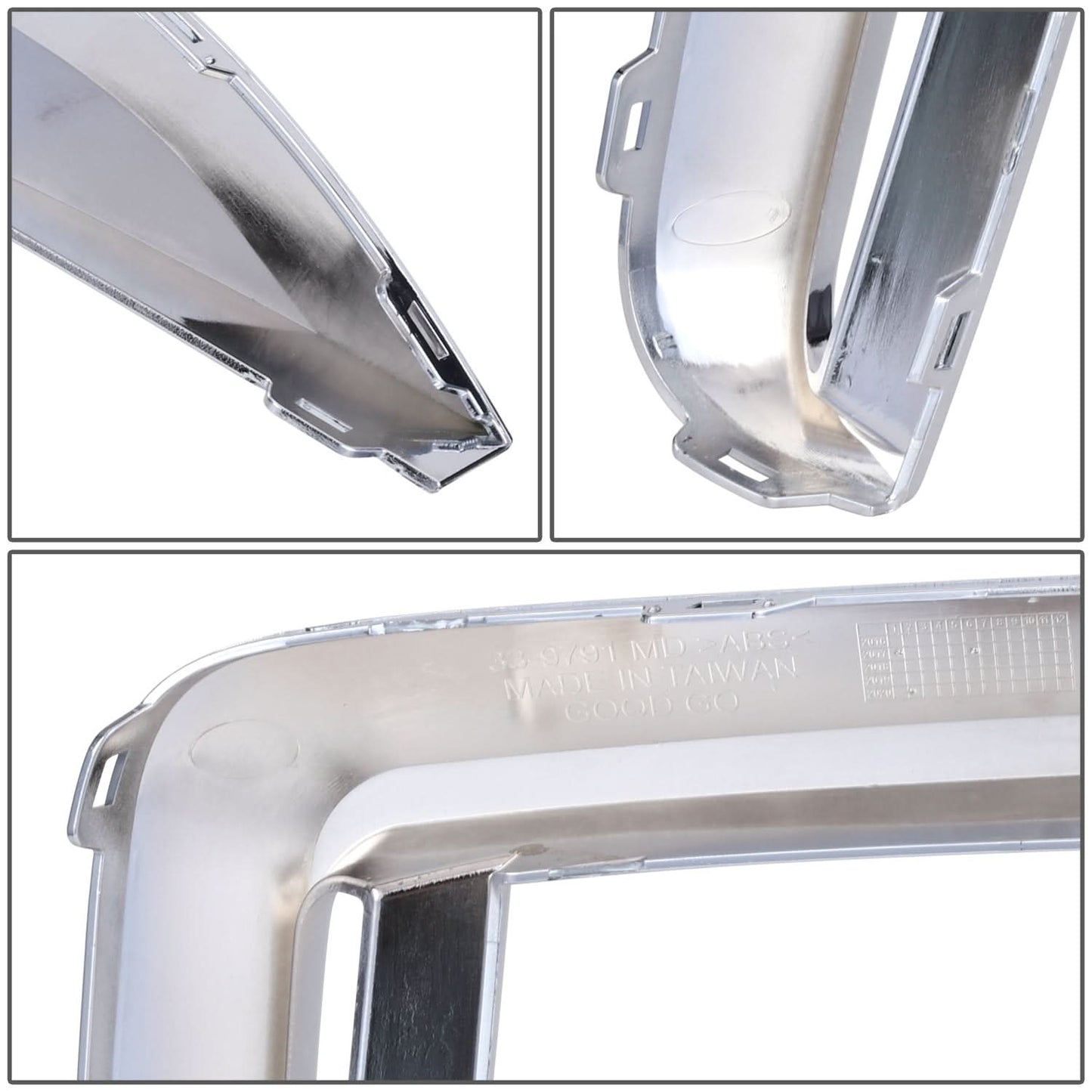2015+ BMW 7 Series G11 G12 M-Tech Style Front Bumper Side Grille