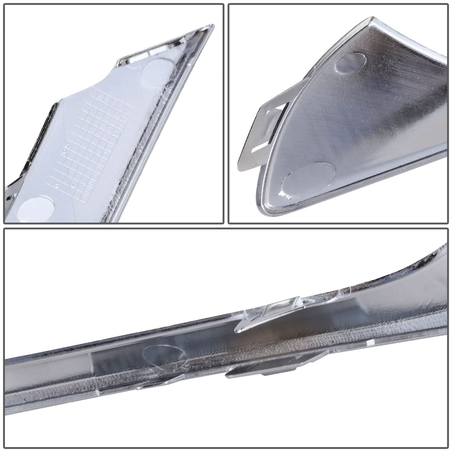 2015-2016 CR200 Front Bumper Fog Lamp Trim Chrome Left
