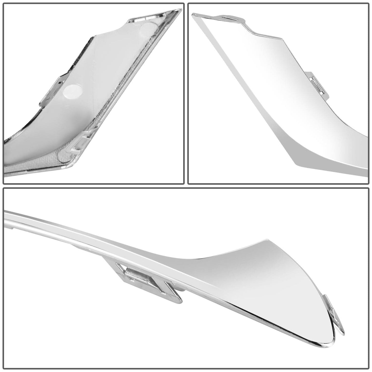 2015-2016 CR200 Front Bumper Fog Lamp Trim Chrome Left