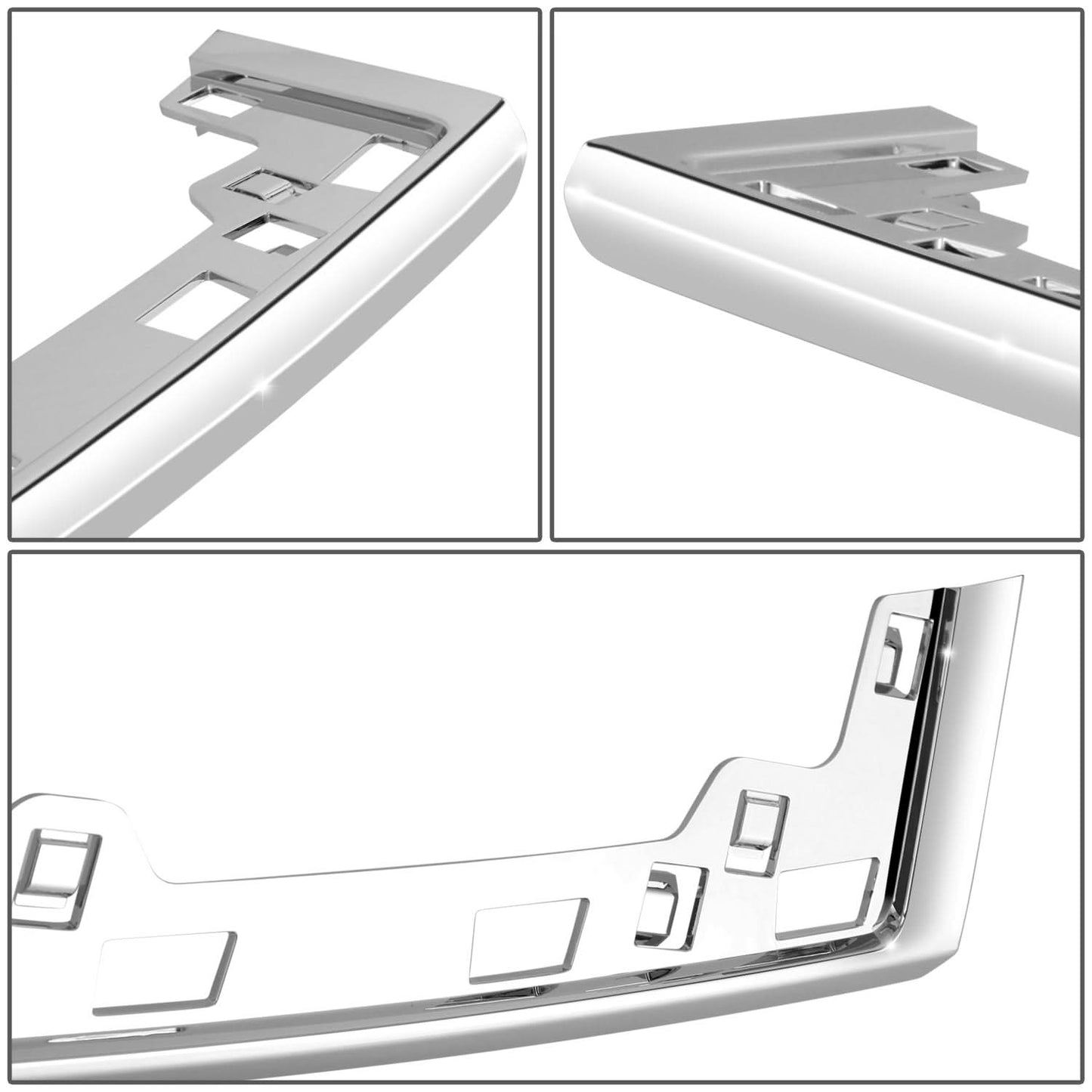 2014+ Jeep Grand Cherokee Rear Bumper Step Plate - ABS Chrome