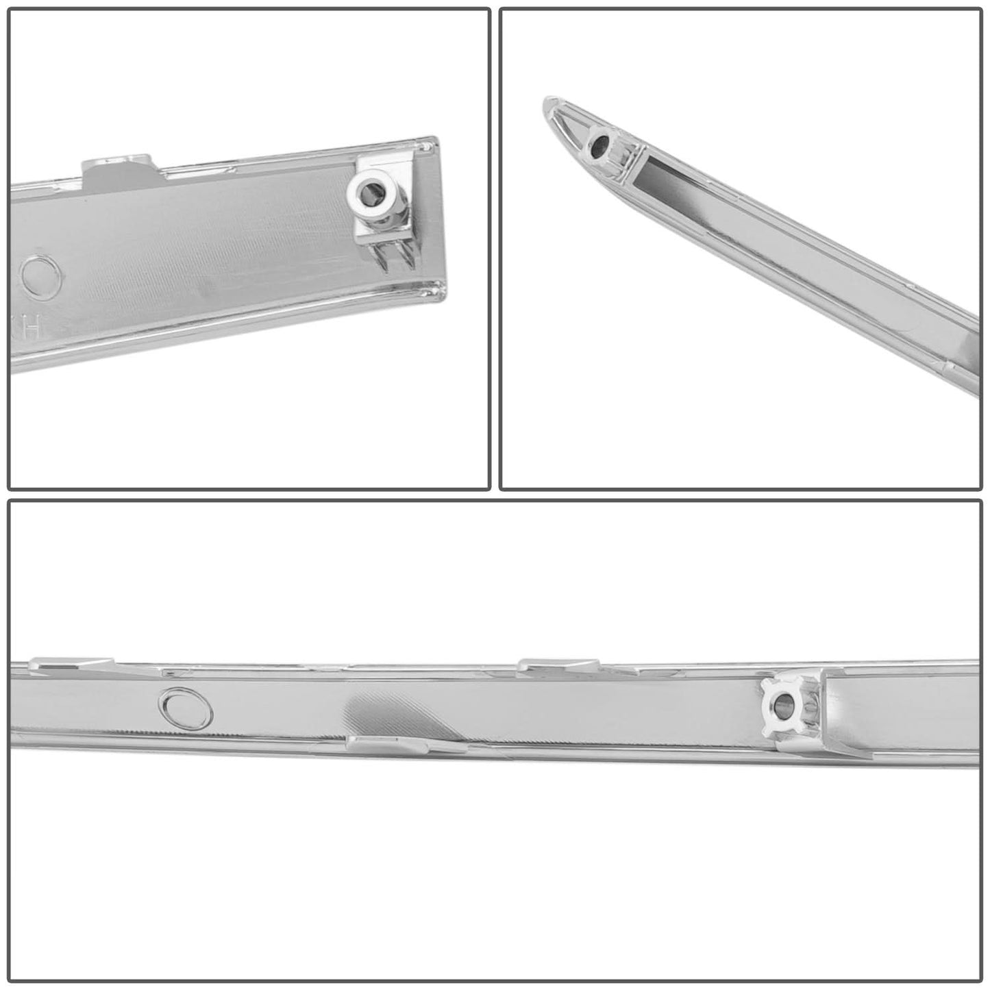 2018+ Hyundai Sonata Front Bumper Trim Molding Lower Left ABS