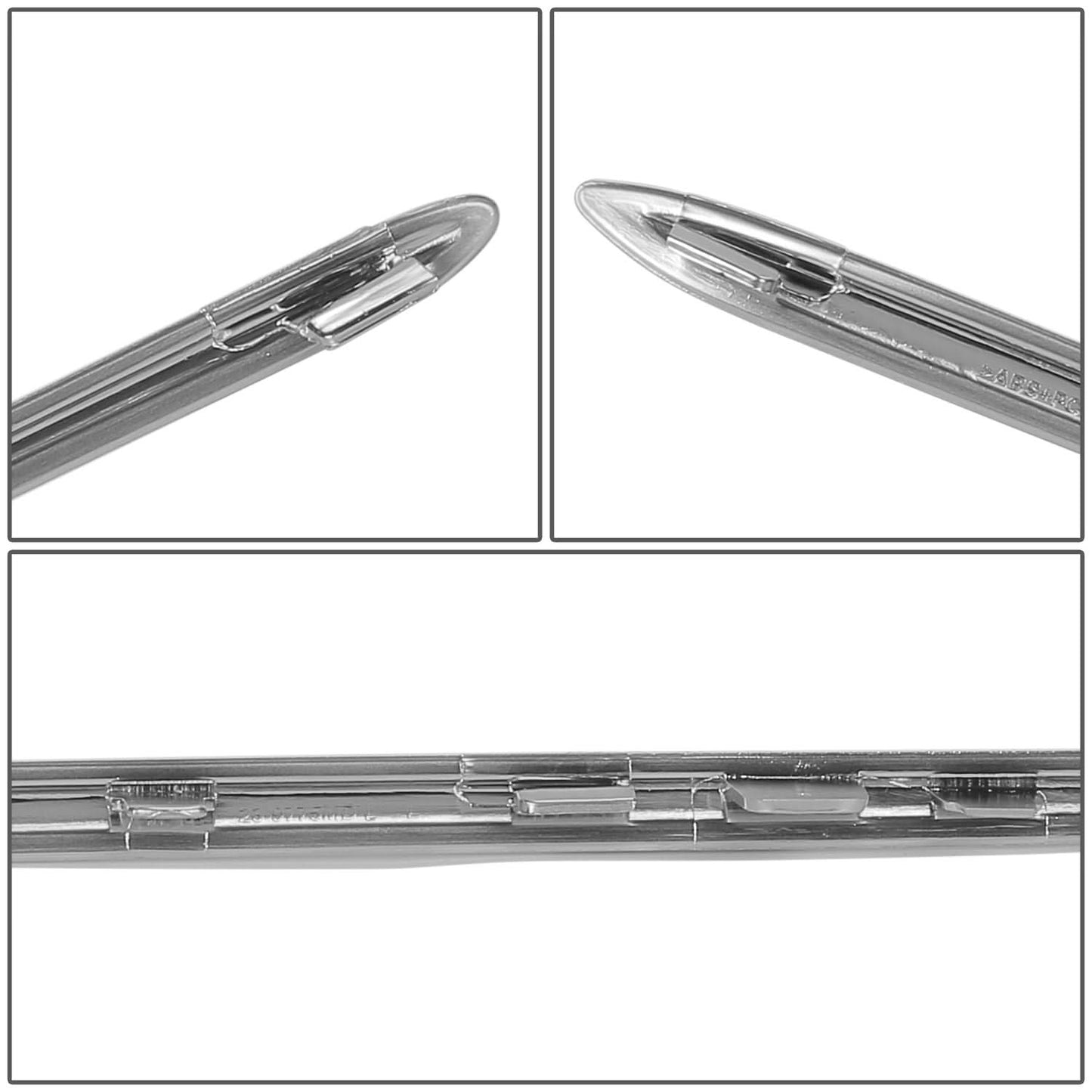 2016+ Mercedes E-Class Sedan Front Grille Lower Trim LH Chrome