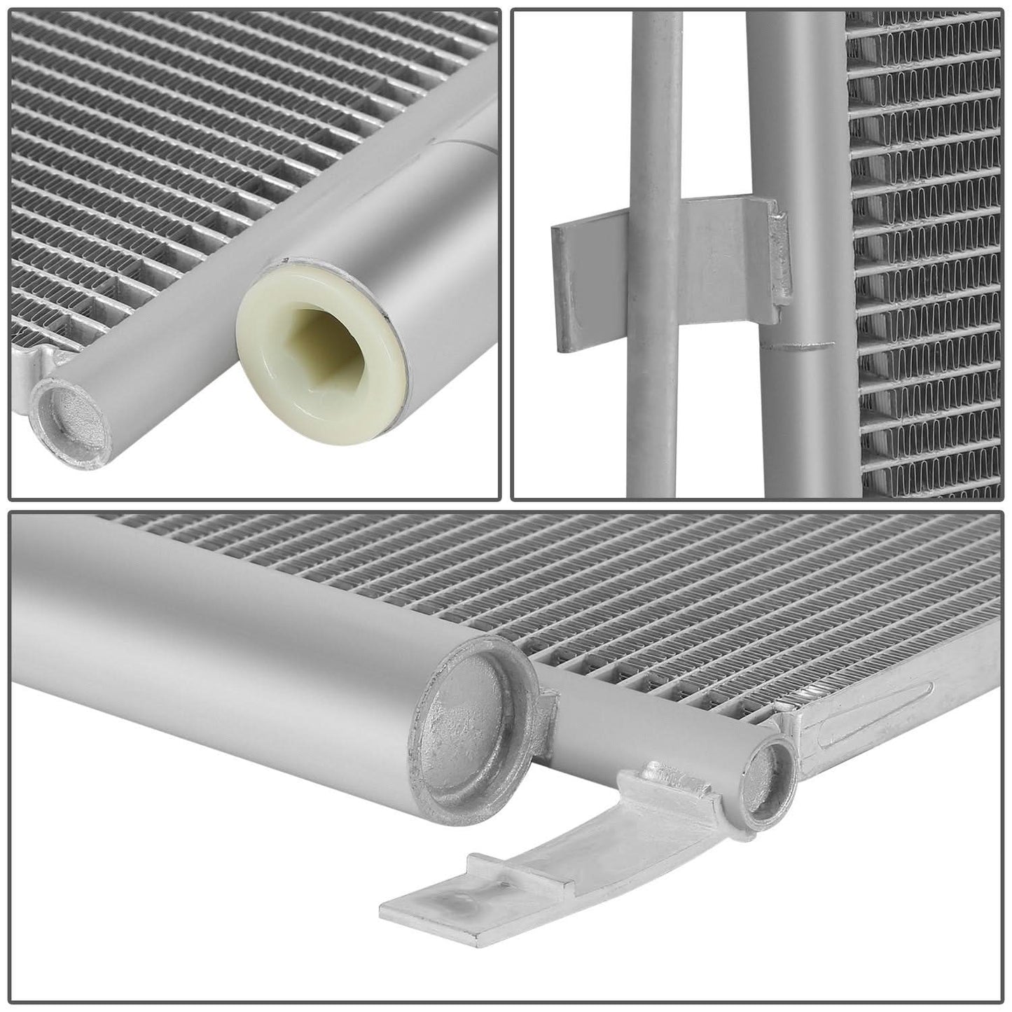 2019-2020 Hyundai Santa Fe AC Condenser - 2.4L Model Aluminum