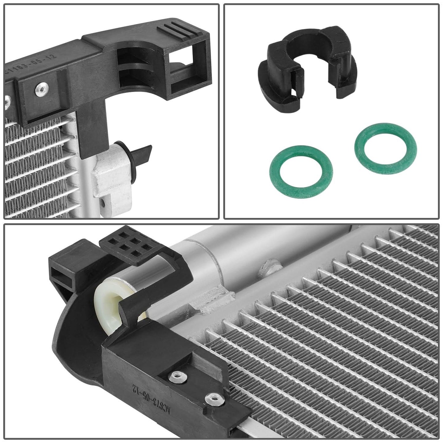 2019-2024 Toyota Corolla / Corolla Cross AC Condenser Aluminum