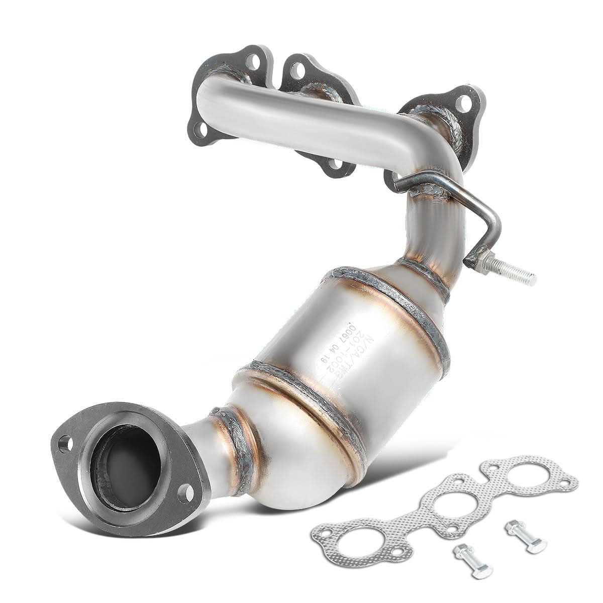 04-07 Toyota Highlander Right Catalytic Converter AWD 3.3L V6