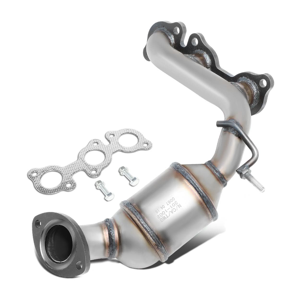04-07 Toyota Highlander Right Catalytic Converter AWD 3.3L V6