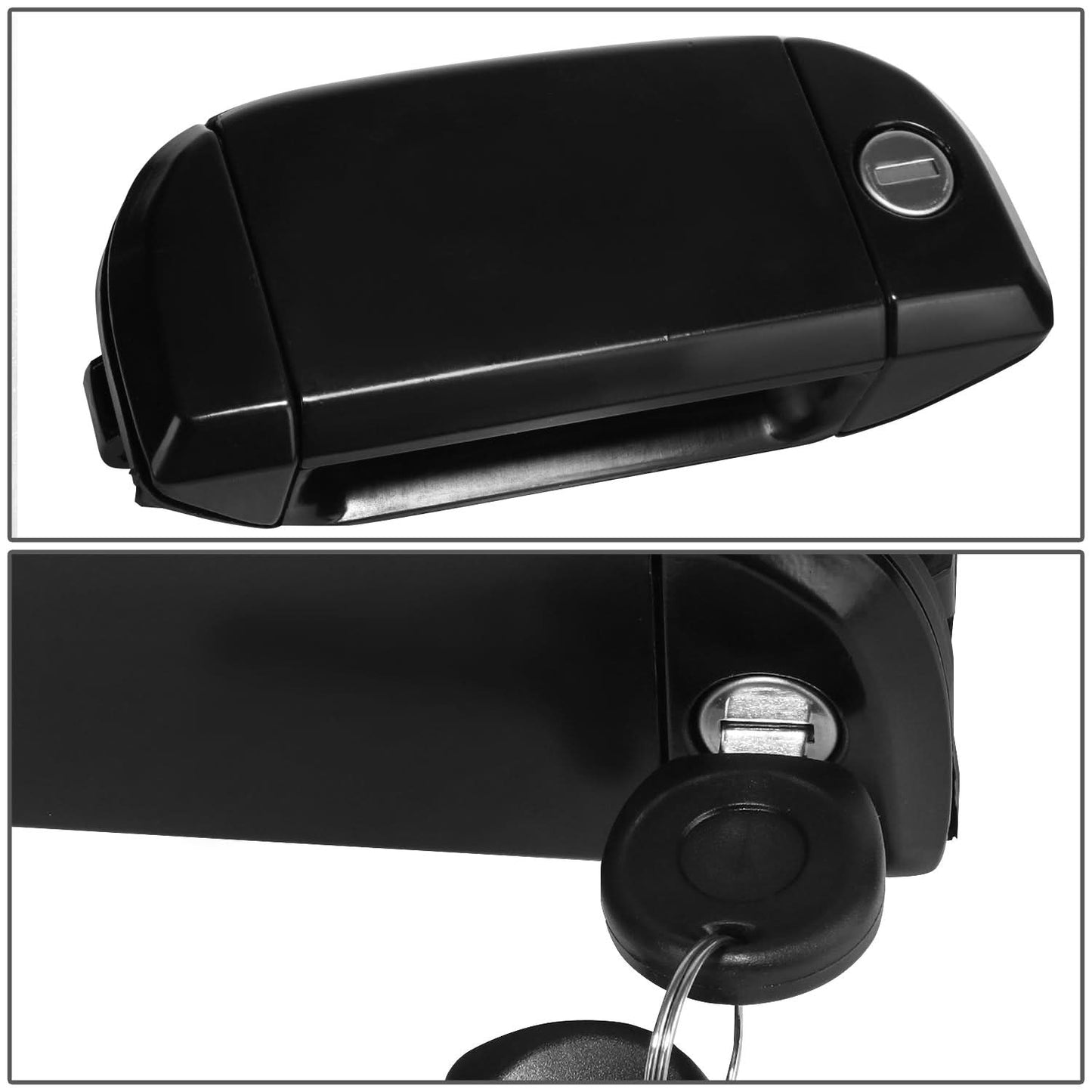 1993-2003 Volkswagen Eurovan Front Left Door Pull Handle - Smooth Black