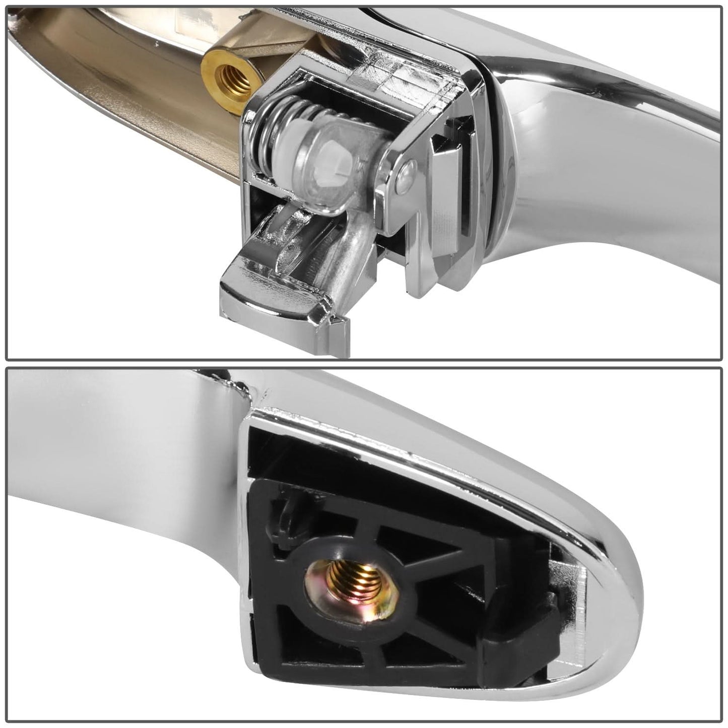 06-16 Chevrolet Impala Chrome Door Pull Handle - Rear Left