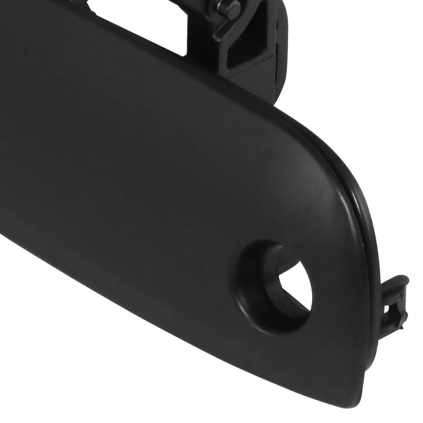 09-13 Honda Fit Front Left Door Pull Handle w/Key Hole Primed Black
