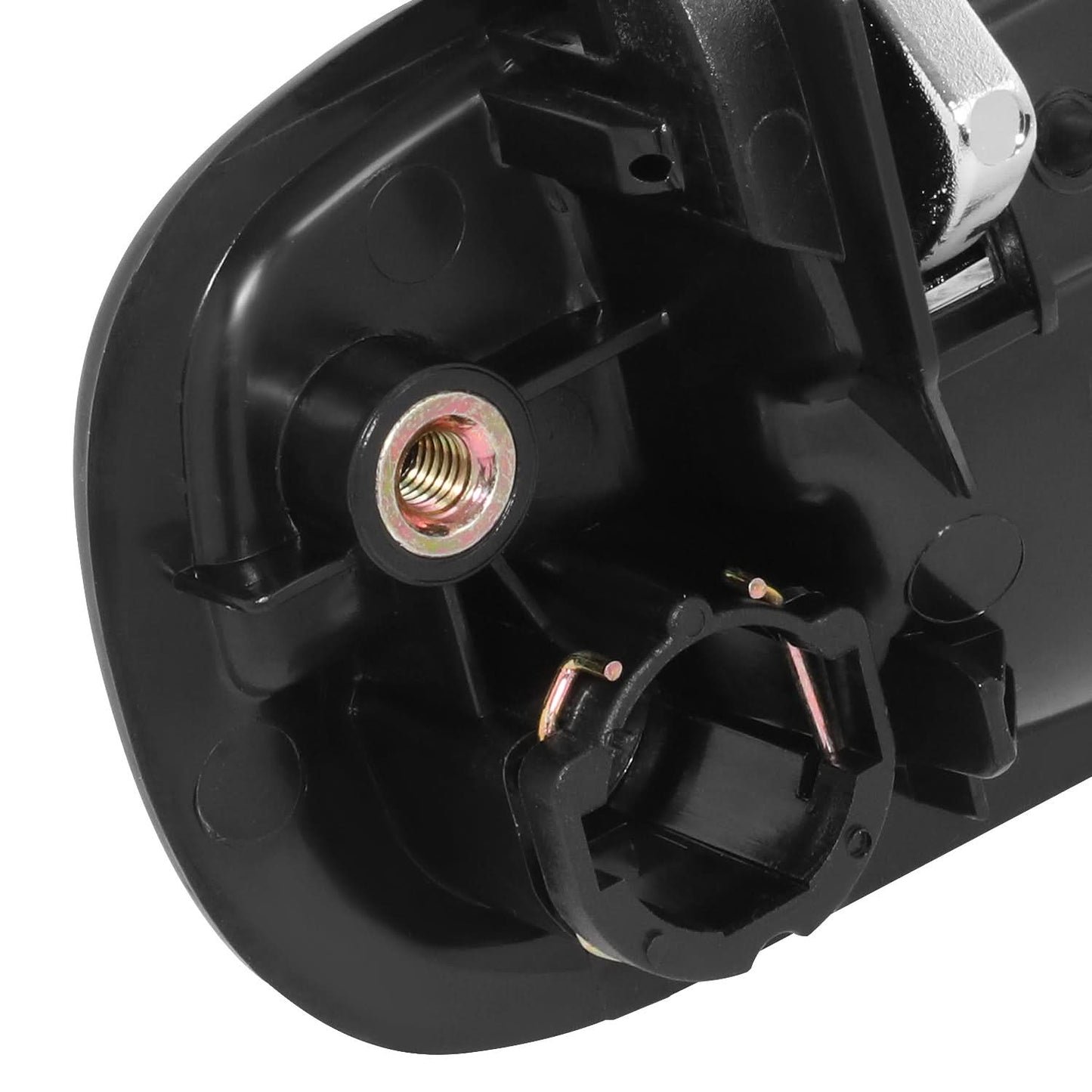 96-00 Honda Civic Front Left Door Pull Handle w/ Keyhole & Chrome