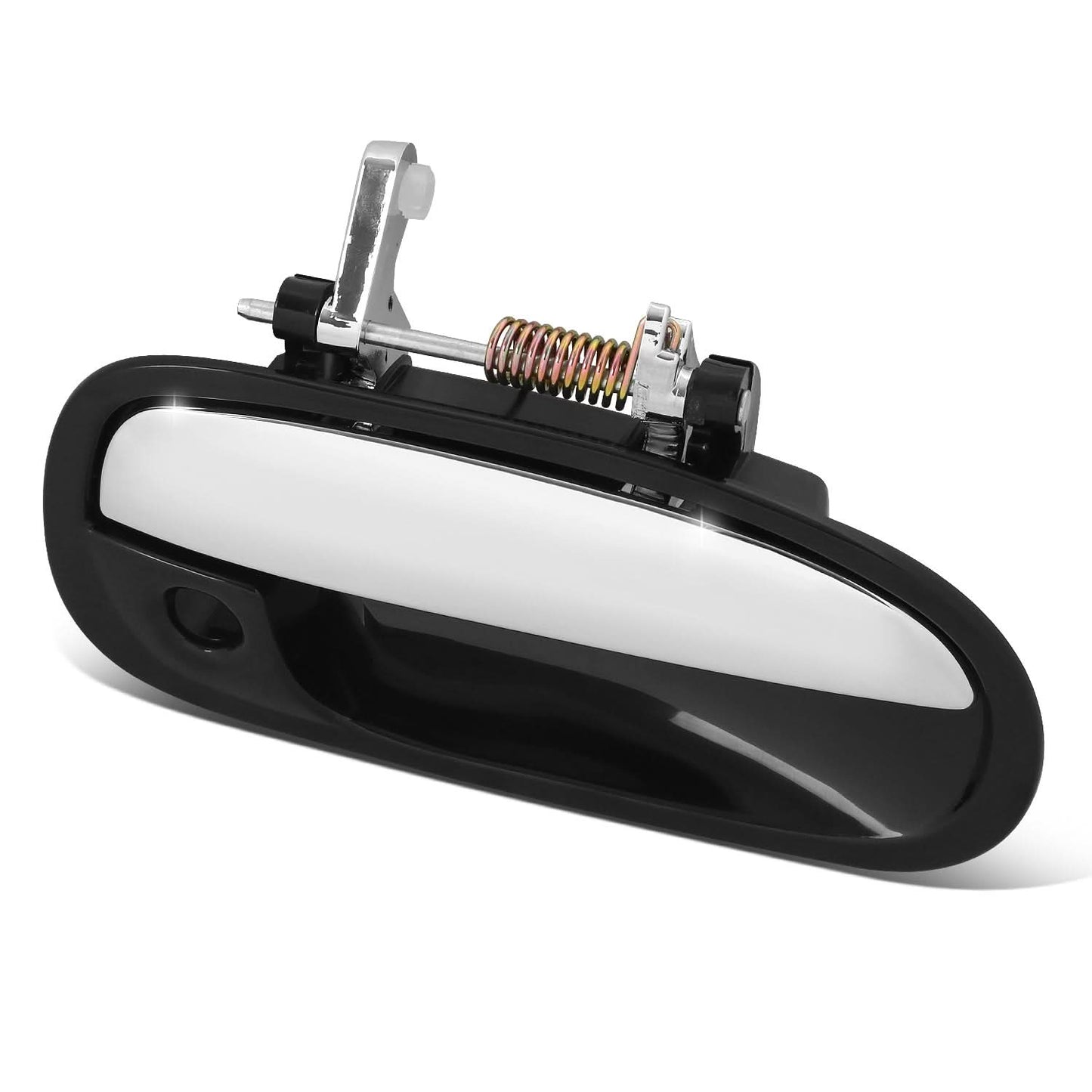 1996-2000 Honda Civic Front Right Door Pull Handle w/ Chrome Lever