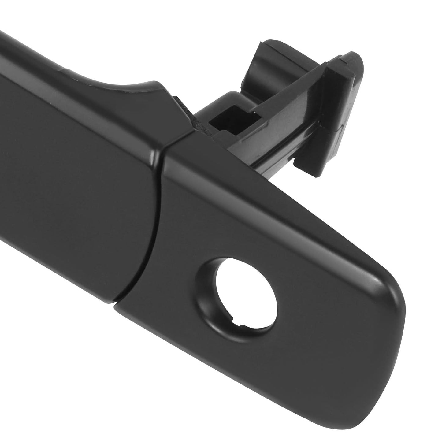 08-15 Nissan Rogue Front Left Door Pull Handle w/ Cover & Keyhole