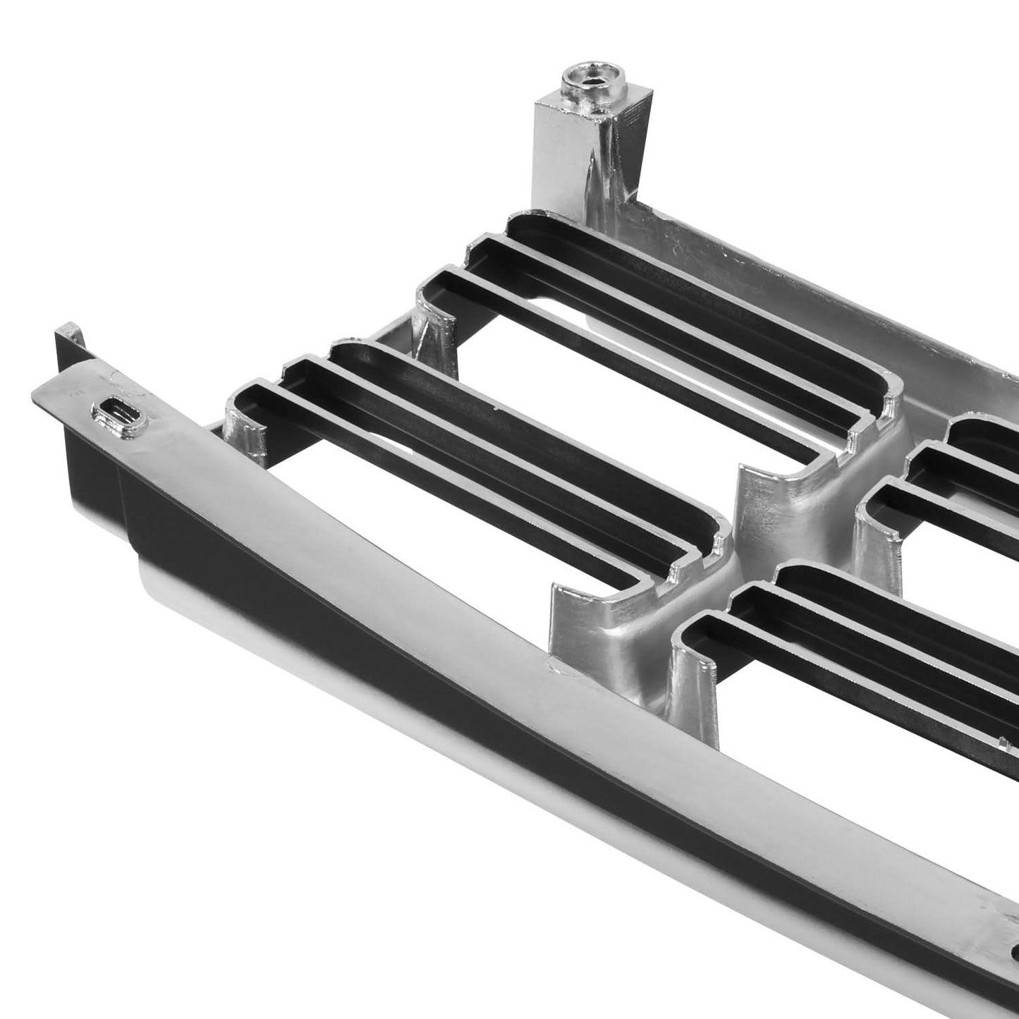 1987-1996 Dodge Dakota Chrome/Black Front Grille Assembly