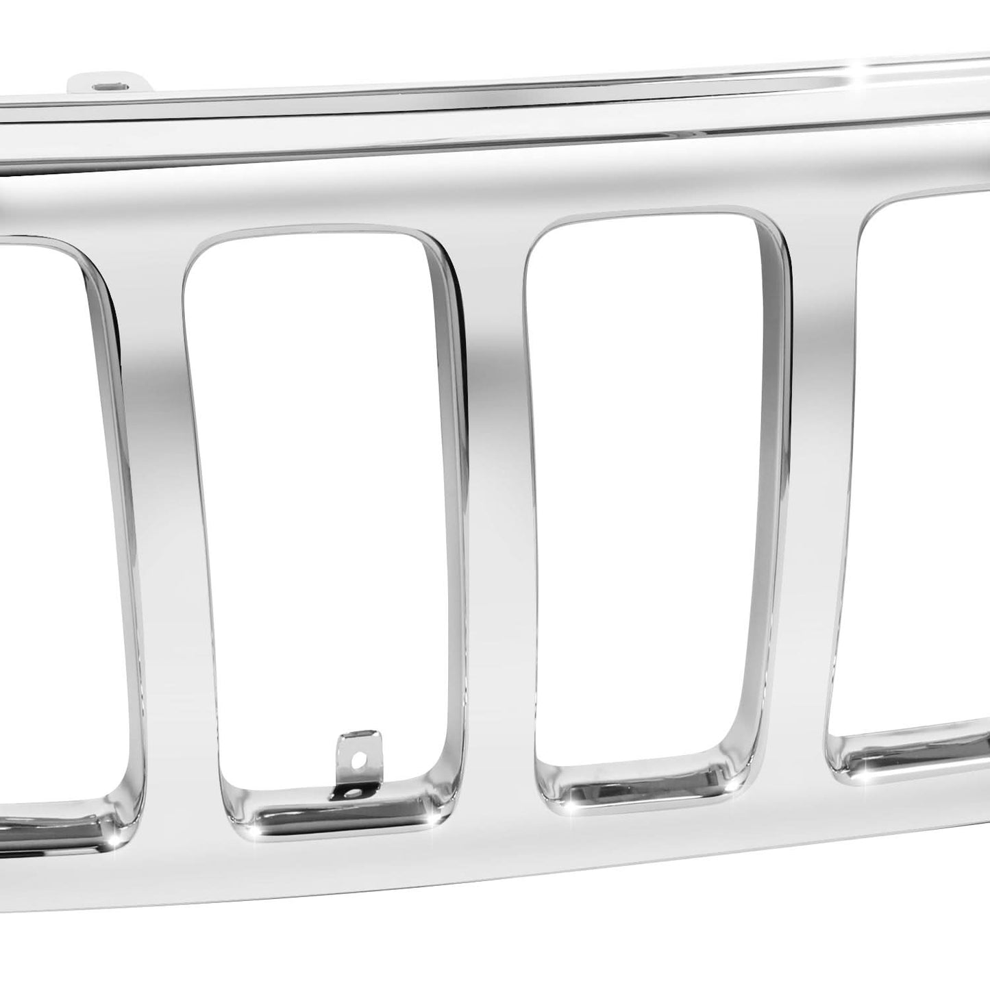 1999-2004 Jeep Grand Cherokee Laredo Style Chrome Grille Assembly