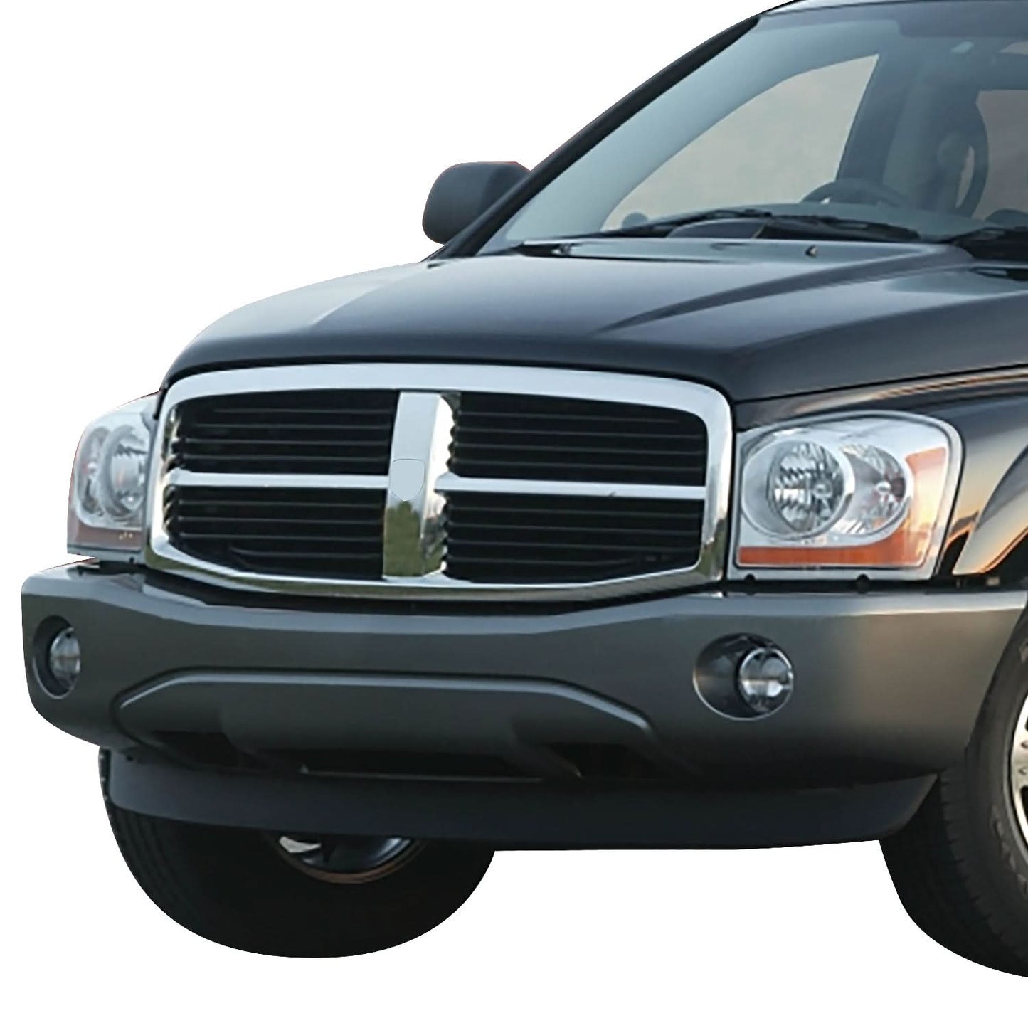 2004-2006 Dodge Durango Chrome/Black Front Grille Assembly