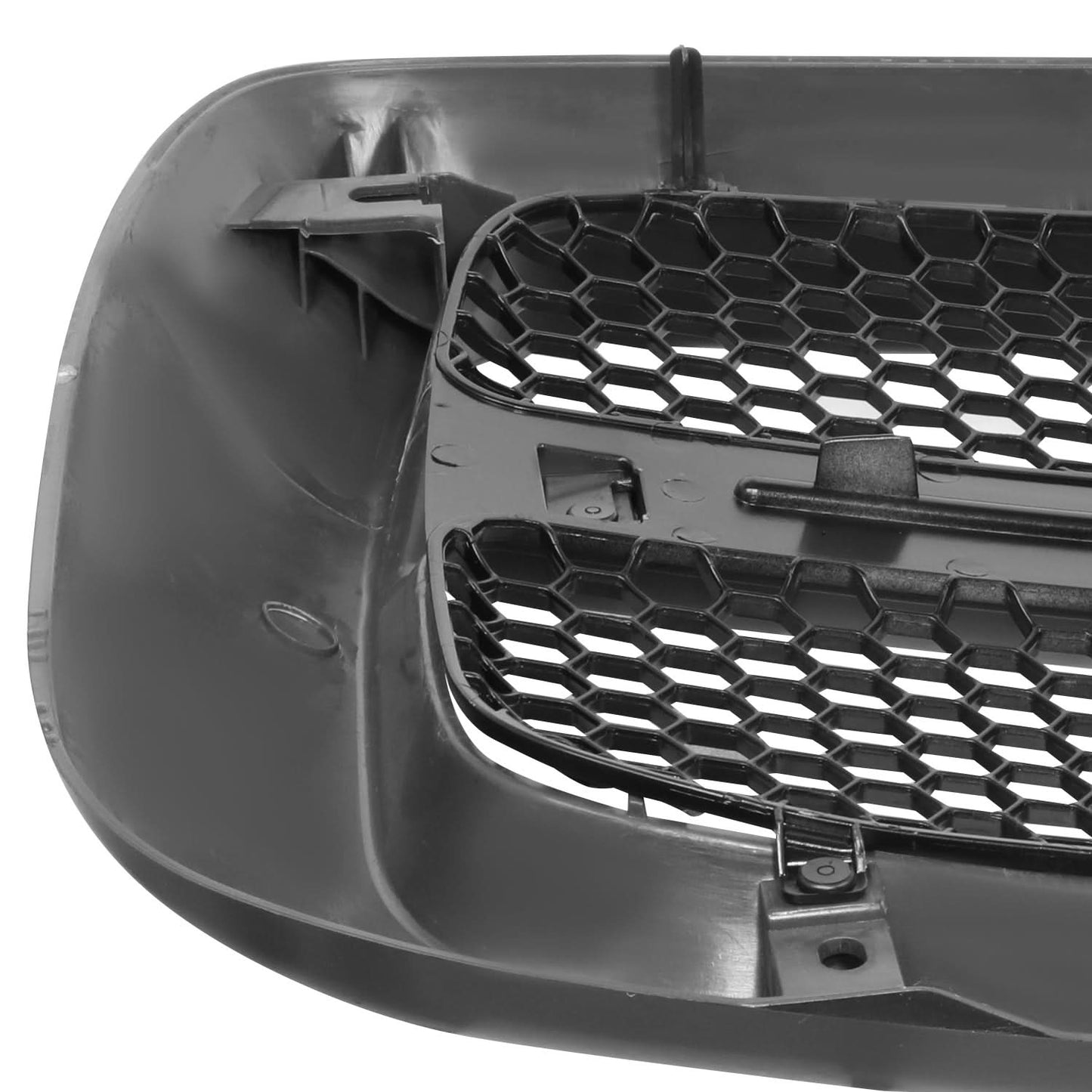 2002-2005 Dodge Ram Black Honeycomb Mesh Grille Assembly