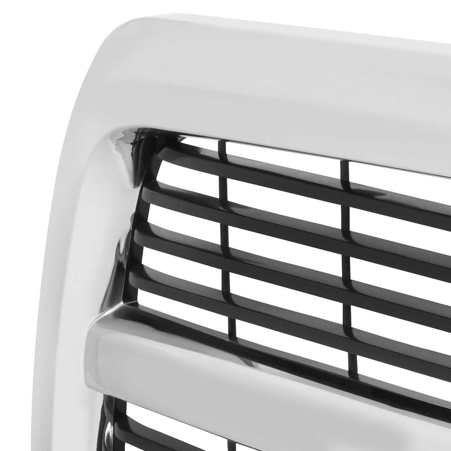 2009-2018 Dodge Ram Black w/ Chrome Frame Front Grille Assembly