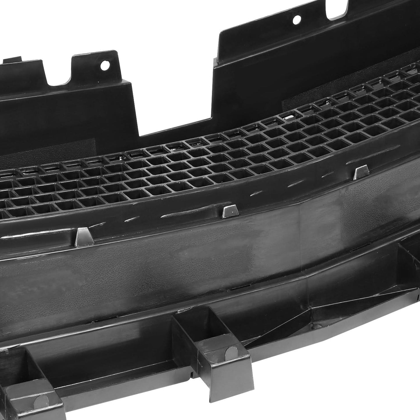 2008-2014 Dodge Charger OE Style Front Grille Black w/ Silver Trim