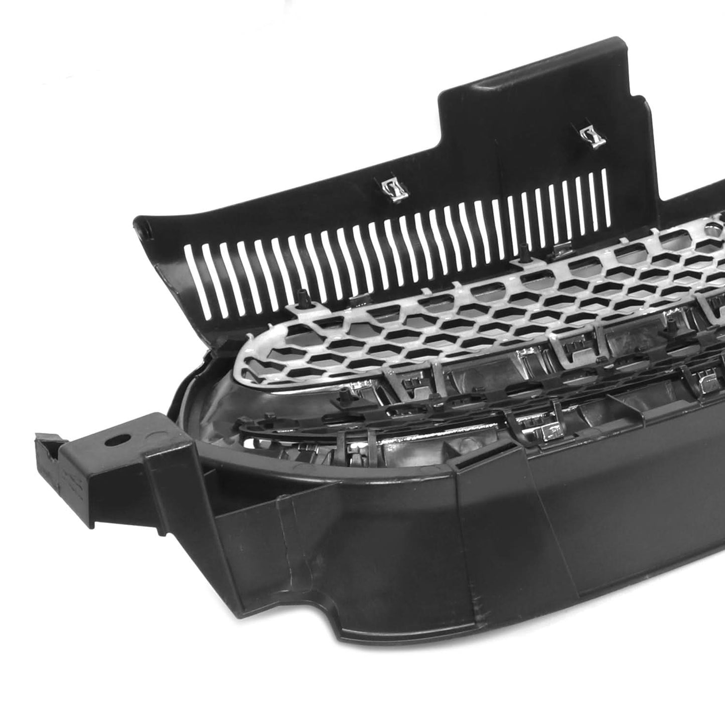 2011-2013 Dodge Durango Chrome Black Grille Assembly