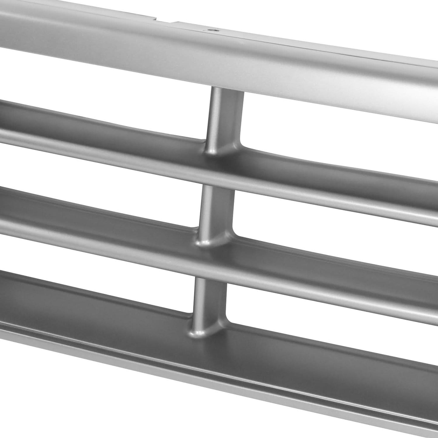 1992-2007 Ford Econoline Van Silver Front Grille Assembly