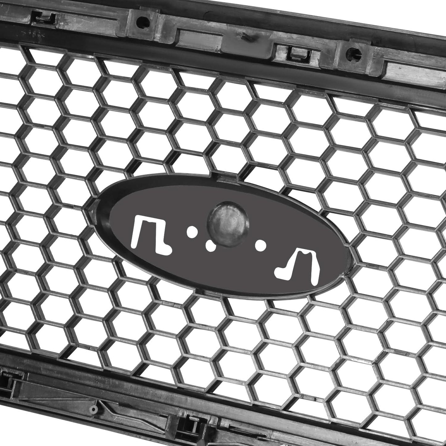2004-2008 Ford F150 Lariat Style Front Grille w/ Honeycomb Design