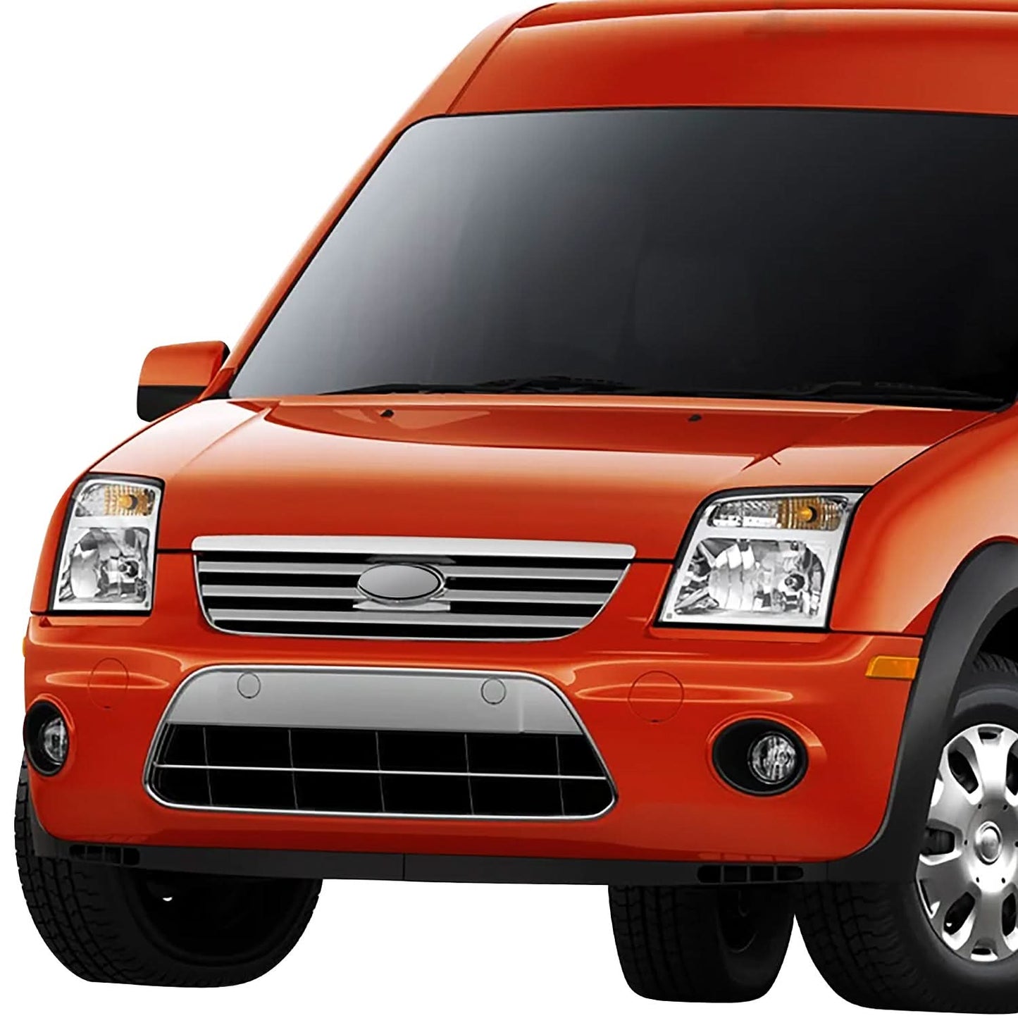 2010-2013 Ford Transit Connect OE Style Front Grille Silver