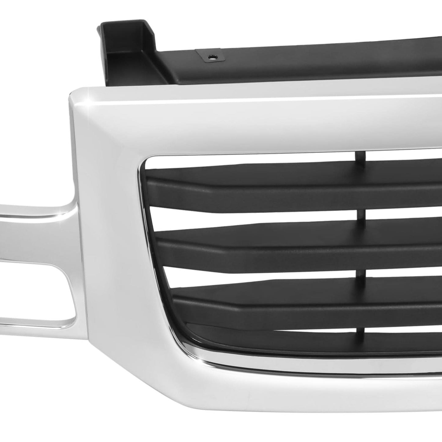 03-06 GMC Sierra 1500/2500 Black Chrome Grille Assembly